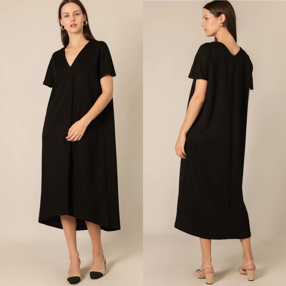 p cill Rae V-Neck Midi Dress